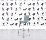 Refurbished Vitra HAL Stool High - Ice Grey