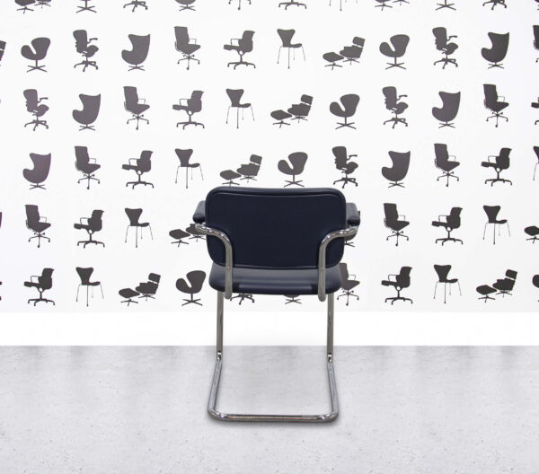 Refurbished Walter Knoll Cesca - Navy Blue Leather