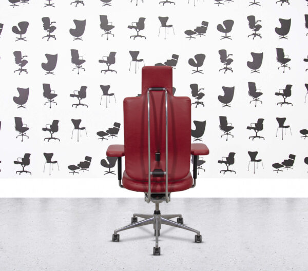 Refurbished Vitra HeadLine Office Chair - Red Leather