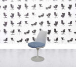 Refurbished Knoll Saarinen Tulip Side Chair - Aegean Fabric