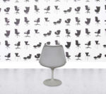 Refurbished Knoll Saarinen Tulip Side Chair - Aegean Fabric