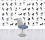 Refurbished Knoll Saarinen Tulip Side Chair - Aegean Fabric