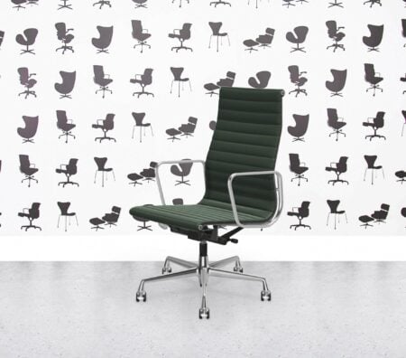 Refurbished Vitra Eames EA119 - Multi Colour - Chrome - Jade