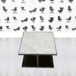 Refurbished Minotti Square Table - Marble Top