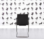 Refurbished Brunner Fina Soft Stacking Chair 6426/A - Grey Leather