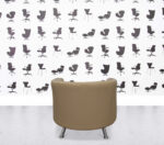 Refurbished Boss Design Zoot Tub Armchair - Beige Leather