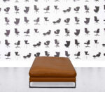 Refurbished B&B Italia Tight Stool - Tan Leather