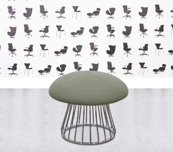Refurbished Boss Design Magic Stool - Spanish Green Fabric
