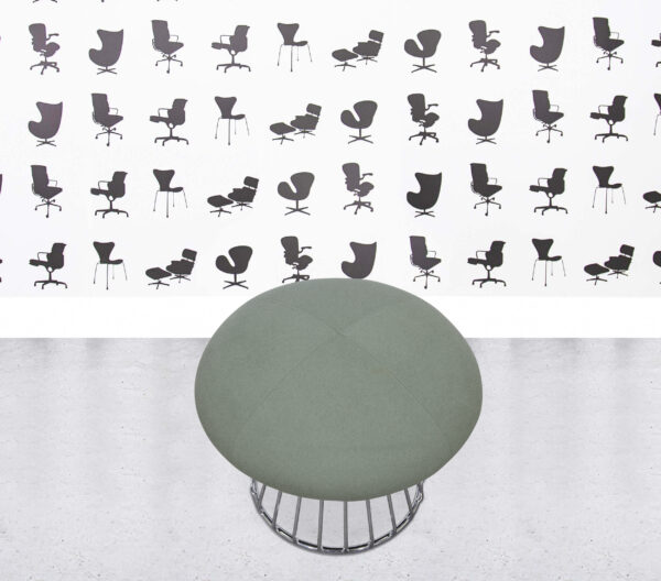Refurbished Boss Design Magic Stool - Spanish Green Fabric
