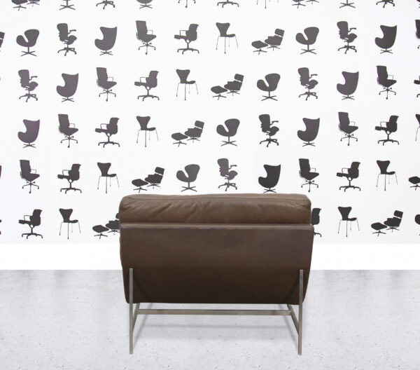 Refurbished fritz hansen lissoni Single Seater - Chocolate Leather
