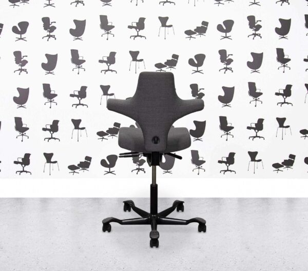 Refurbished HAG Capisco 8126 Flat Seat - Grey Fabric