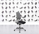 Refurbished Drabert Esencia by Kinnarps - Full Spec - White Frame - Polished Aluminium