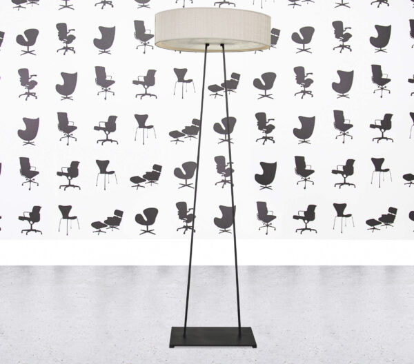 Refurbished Pouenat Ferronnier L130 Floor Lamp