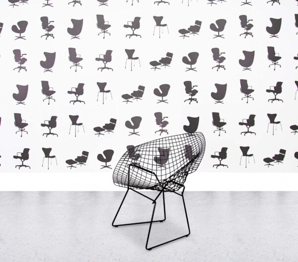 Refurbished Knoll Bertoia Diamond Chair - No Seat Cushion