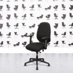 Refurbished Posturite Positiv R600 Medium Back - Black