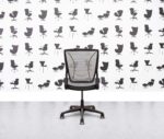 Refurbished Humanscale Diffrient World Task Chair - Grey Mesh Back and Seat - Armless