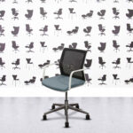 Refurbished Orangebox Workday - Chrome Base - White Frame - Paseo