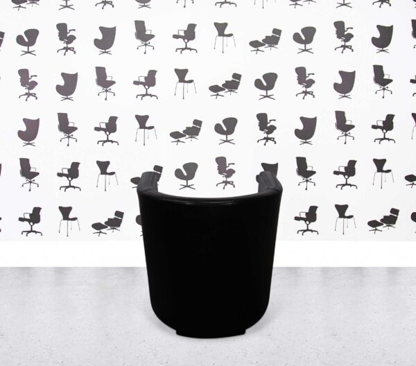 Refurbished Moroso Novecento by Antonio Citterio - Black Leather