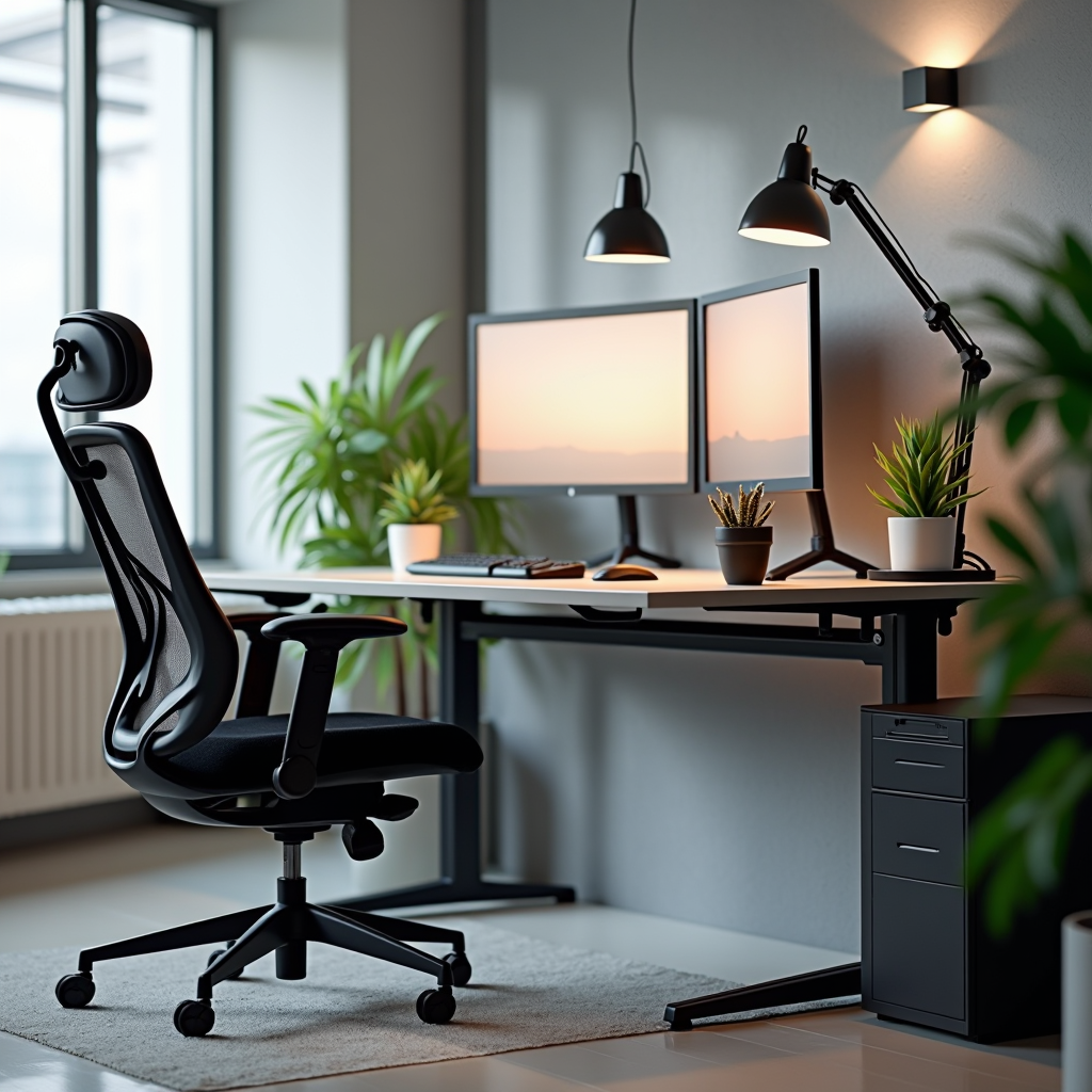 The Benefits of Task Lighting in Conjunction with Proper Office Seating