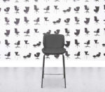 Refurbished Boss Design - Kruze Stool KRU/6 - Fully Upholstered - Grigio Grey
