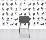 Refurbished Boss Design - Kruze Stool KRU/6 - Fully Upholstered - Grigio Grey