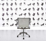 Refurbished Allsteel Clarity - Polished Aluminium Frame - White Mesh