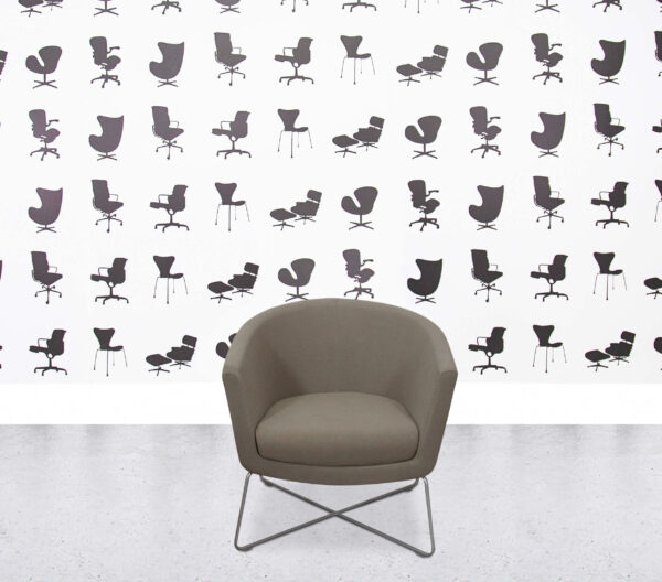 Refurbished Connection Kala Soft Seating Armchair - Grey