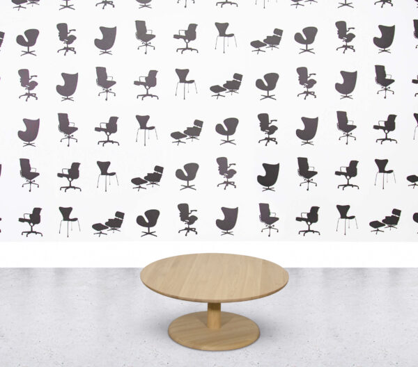 Refurbished Fredericia Savannah Chair and Pon Coffee Table Set