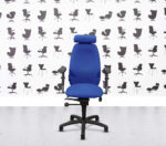 Refurbished Adapt 680 Ergonomic Office Chair - Blue Fabric