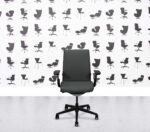 Refurbished Steelcase Think V2 - Upholstered Back - Black Frame - Paseo