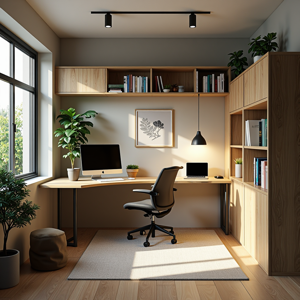 Creating a Multi-Functional Home Office with Refurbished Furniture