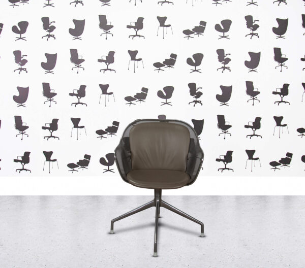 Refurbished B&B Italia Luta - Brown Leather