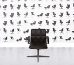 Refurbished Walter Knoll Leadchair - Dark Brown Leather