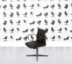 Refurbished Walter Knoll Leadchair - Dark Brown Leather