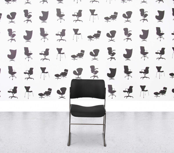 Refurbished Howe 40/4 Side Chair - Black