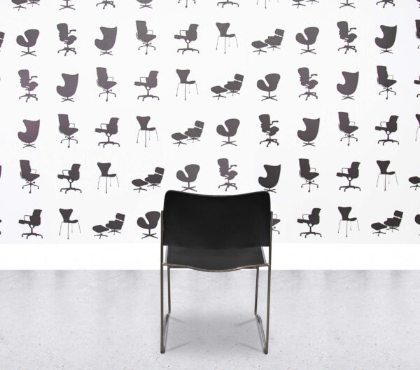 Refurbished Howe 40/4 Side Chair - Black