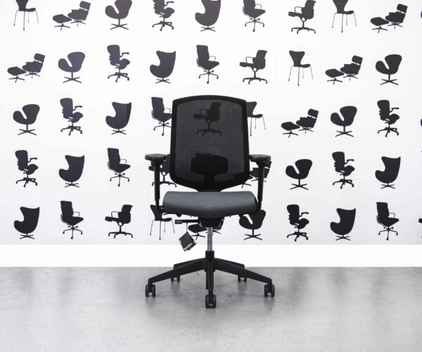 Refurbished Senator Clipper - Black Frame with Lumbar - Paseo