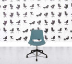 Refurbished Arper Palm 5 Ways - Turquoise Fabric