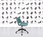 Refurbished Arper Palm 5 Ways - Turquoise Fabric