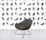 Refurbished Allermuir Open A642 Wire Frame Base - Grey Fabric