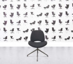 Refurbished Frovi Era Swivel Chair - Anthracite Fabric
