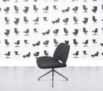 Refurbished Frovi Era Swivel Chair - Anthracite Fabric