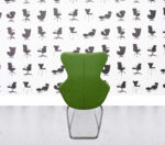 Refurbished Allermuir Famiglia Tilt Chair - Lime Green