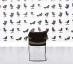 Refurbished Boss Design Pro Cantilever Chair - Brown Leather