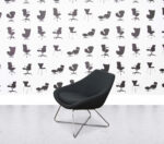 Refurbished Allermuir Open A642 - Wire Frame Base - Grey Fabric