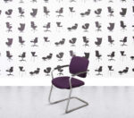 Refurbished Connection MY Purple Meeting Chair