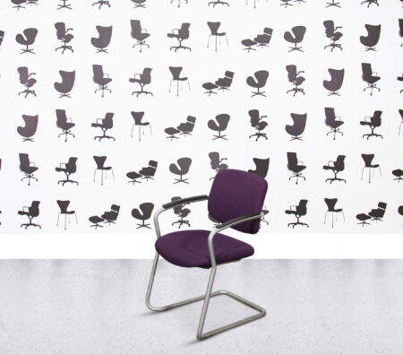 Refurbished Connection MY Purple Meeting Chair