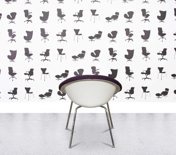 Refurbished Connection Gloss Tub Chair - Purple