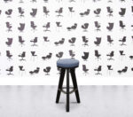 Refurbished Verco Martin Bar Stool MSB13 - Black and Blue