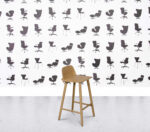 Refurbished Muuto Nerd Bar Stool - Oak
